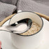 Thick Heavy weight Dinner Soup Spoons,Stainless Steel Tablespoons,Chinese Silver Spoon,Heavy Duty Asian Thick Long Handle Spoons,7.1 inches,Set of...