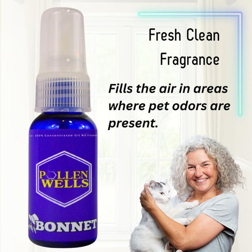 (Bonnet, 1 Pack) 100% Concentrated Air Freshener - Premium Oil Based Air Freshener For Car and Home - Long-Lasting Bathroom Spray, Car Freshener, ...