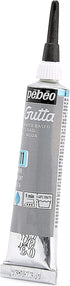 Pebeo Setasilk Silk Painting Water Based Gutta 20-Milliliter Tube, Silver...