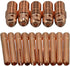 RIVERWELD TIG Collet Body 13N28 13N23 (3/32" & 2.4mm) Assorted Size Kit Fit SR PTA WP 9 20 25 TIG Welding Torch 15pcs...