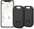 2 Pack Key Finder Smart Bluetooth Tracker Item Finder Work with Apple Find My Item Locator Anti-Lost Device for Keys, Bags and More Global Positio...