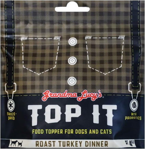 Grandma Lucy's Top It 4 oz Roast Turkey Dinner...