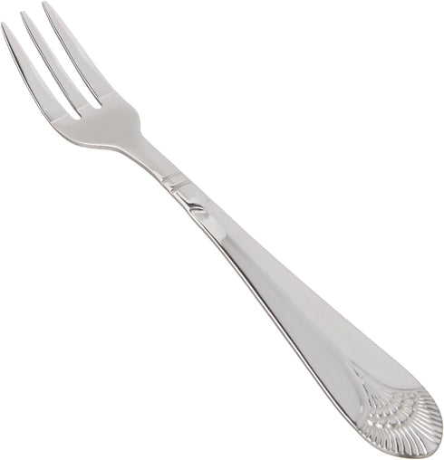 Winco Peacock Stainless-Steel Oyster Fork, Extra Heavyweight, 6.75" (12 Pack)...