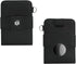 Hayvenhurst AirTag Wallet Holder - Minimalist Slim Front Pocket Wallet - Air Tag Genuine Leather Cash Credit Card Sleeve Wallet GPS Tracker (Black...
