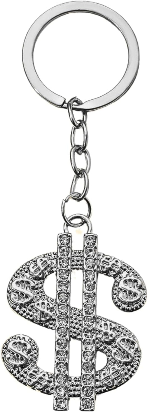 Cute Dollar Keychains for Car keys Adorable Bag Charms Good Luck Pendant for Women Men Wallet Handbag...