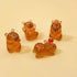 Luminous Capybara Mini Resin Animals Figurines,Desktop Tabletop Outdoor Craft Decor for Miniature Garden Accessories (20pcs)...