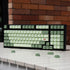 mintcaps Matcha Green PBT Keycaps Set 124 Keys XDA Profile Cute Keycaps Custom Dye-Sublimation Keyboard Keycaps for 60% 65% 70% 75% 100% Cherry Ga...