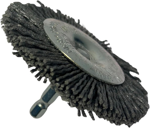 Dico 541-771-3 Nyalox Wheel Brush 3-Inch Grey 80 Grit...