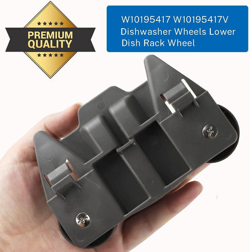 4 Packs Upgraded W10195417V WPW10195417V Dishwasher Lower Wheels Replaces For kitchen-aid whirlpool kenmore Dishwasher Rack Roller WPW10195417V W10195417 PS11750057