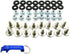 TC-Motor M6 x 16 Plastic Fender Bolt Washer Nut Screw Kit For 50cc 70cc 90cc 110cc 125cc ATV Quad 4 Wheeler...