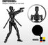 ?Assembled? T13 Action Figure, Samurai Style Titan 13 Action Figure Set with Bracket and 6 Weapons Dummy 13 Action Figure Nova 13 Lucky Multi-Join...