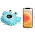 Baby Bath Thermometer,Newborn Swimming Safety Toy Thermometer,Bathtub Water Thermometer,Large Eyed Crab Toy Floating Water Temperature Gauge Baby ...