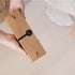200 Pcs Handmade Lollipop Baking Seal Stickers - Black Hand Made Long Label Stickers, Bakery Cake Box Tamper Evident Stickers, Canned Goods Self-A...