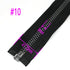 Leekayer #10 32 Inch Separating Jacket Zipper Black Nickel 81cm Metal Zipper for Sewing Crafts Dress Bag Coats Luggage Vest Heavy Duty DIY Handmad...