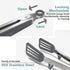 Tongs for Cooking, 12" Kitchen Tongs with Silicone Tips, Food Grade Serving Tongs Set of 3, Grey...