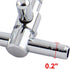 Stainless Steel Aquarium Fish Tank 9- way Air Pump Control Valve Manifold Taps Silver Tone...