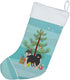 Caroline's Treasures CK3861CS Pomsky #1 Christmas Tree Christmas Stocking Fireplace Hanging Stockings Christmas Season Party Decor Family Holiday ...