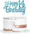 Blue flash 14th birthday cake topper ? happy 14th birthday cake topper?14th birthday party cake decorations...
