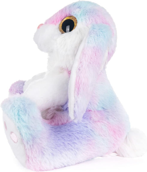 My OLi Bunny Rabbit Stuffed Animal Plush Bunny 8.5" Easter Stuffed Bunny with Floppy Ear Plush Rabbit Bedtime Friend Plush Toy Gifts for Girls Boy...