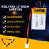 3.7V 180mAh 402030 Lipo Battery Rechargeable Lithium Polymer ion Battery Pack with PH2.0mm JST Connector...