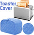 Polyester Quilted Toaster Cover for Two Slice Toaster and Dust & Fingerprint Protection, Machine Washable. (Blue, 11.5 x 8 x 8 in)...