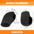 2 PCS Car Automatic Gear Shift Knob Cover, Anti-Slip Waterproof Silicone Vehicle Shifter Boots Cover, Universal Durable Automatic Knob Gear Lever ...