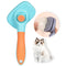 Cat Brush, 360 °Rotating Head Self Cleaning Slicker Brush, Cat Brushes for Long or Short Haired Cats and Dogs, Cat Grooming Brush for Loose Underc...