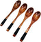 JapanBargain 2685x4, Set of 4 Wooden Dinner Spoons Yogurt Spoons Snack Spoons Ice Cream Spoons Children Spoons, 7-3/4 inch...