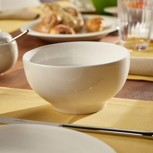 Villeroy & Boch New Cottage Basic French Rice Bowl, 20 oz, White...
