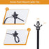 Xislet 160Pcs Universal Push Mount Cable Zip Tie Compatible with Cars Boat Trailer Polaris UTV Side By Side Jeep Wrangler Nylon Self Locking Cable...