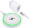 15W Wireless Charging Pad Fast for Motorola Edge 2024,Razr 50 Ultra,G Stylus/Power 2024,Edge 50,Razr+/Razr,Android Wireless Charger Station for Sa...