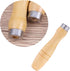 Gadpiparty Sturdy Wooden File Handle - 5Pcs Set - 62mm Inner Hole - Enhanced with Metal Collars for High Precision File Cutting Tools - Ideal for ...