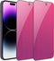 2 Pack Compatible with iPhone 15 Pro Privacy Screen Protector, Full Coverage Mirror Anti-Spy Anti Blue Electroplated Purple Gradient Colorful Temp...