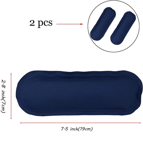 Goldwheat Insulin Cooler Travel Case Diabetic Medication Organizer Medical Cooler Bag with 2 Ice Pack Waterproof and Insulation Liner, Light Blue...