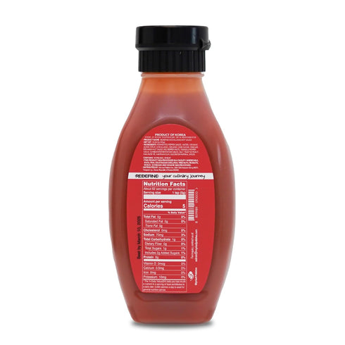 Redefine Gochujang Hot Sauce, Premium Gourmet Hot Sauce with Rich Natural Flavors for Any Occasion, Pleasantly Hot, Vegan, 10.94oz...