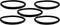 5 Sanitaire Commercial & Eureka Upright Style RD Round Belts Part # 52100C-12,52100C...