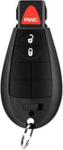 3 Button Key Fob Compatible for Dodge Challenger, Charger, Grand Caravan, Chrysler 300, RAM 1500 2500 3500 Keyless Entry Remote Replacement for M3...