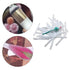100 Pieces Makeup Brush Protectors Expandable Makeup Brush Nets Reusable Makeup Brush Meshes for Women and Girls Storing Cosmetic Brushes...