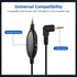 AGPTEK® 2.5mm Monaural Headset for Desk Phones, 6FT Hands-Free Noise Cancelling Headphone with Mic, Microphone, Comfort Fit Headband for Office Ph...