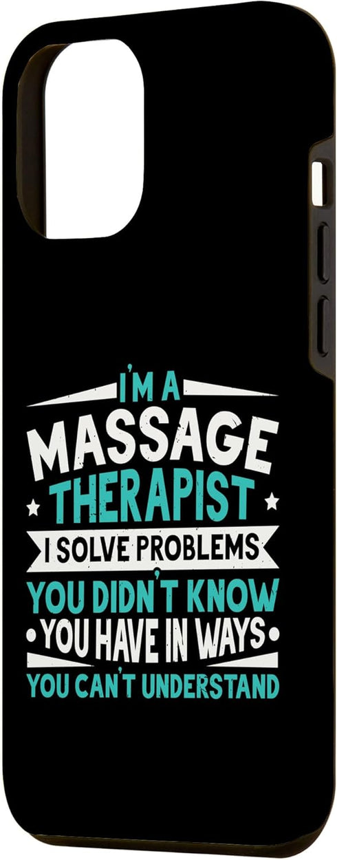 iPhone 14 Plus Massage Therapist Muscle Therapy Relaxation Spa Case...