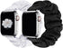 JIELIELE Compatible with Scrunchie Apple Watch Band 38mm 40mm 41mm 42mm 44mm 45mm 49mm for Women, Cute Wristbands Straps Elastic Scrunchy Band for...