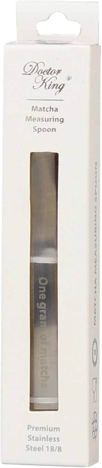 Matcha Measuring Spoon (Matcha Tea Scoop) | Premium Stainless Steel 18/8 (AISI Grade 304)...