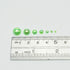 Chenkou Craft 3000PCS 1 Box Neon Green Round Flatback Imitation Half Pearls Bead Loose Beads Gem (Neon Green Half Ball)...