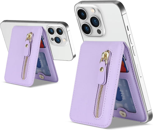 Cavor for Magsafe Wallet,for Apple Magsafe Wallet with Adjustable Stand?Magnetic Wallet for iPhone 14 Pro Max/14 Pro/15/14 Plus/13/12,Magsafe Card...