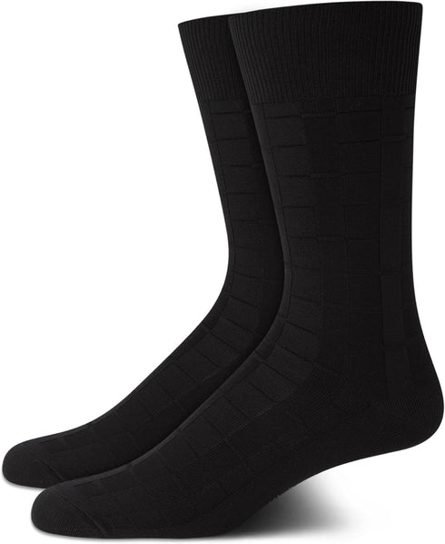 Calvin Klein Men's Dress Socks - Luxury and Egyptian Cotton Blend Dress Socks (2 Pair)...
