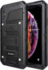 Beasyjoy for iPhone Xs Max Case Waterproof Metal Heavy Duty Strong Durable Cover Built-in Screen Full Body Protective Shockproof Tough Rugged Hybr...