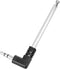 ENUODA 3.5mm FM Radio Antenna 4 Sections Telescoping Antenna 8.2cm/24.5cm,for Mobile Cell Phone,Teenage Engineering OP-1 and Other Electronics Pro...