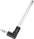 ENUODA 3.5mm FM Radio Antenna 4 Sections Telescoping Antenna 8.2cm/24.5cm,for Mobile Cell Phone,Teenage Engineering OP-1 and Other Electronics Pro...