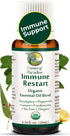 Center of Paradise Immune Restart Organic Essential Oil Blend for Immune Support* (10 ml) - USDA Certified & Non-GMO Blend of Eucalyptus, Peppermi...