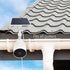 Wasserstein Gutter Mount for Google Nest Cam (Battery) & Solar Panel (Camera & Solar Panel NOT Included)...